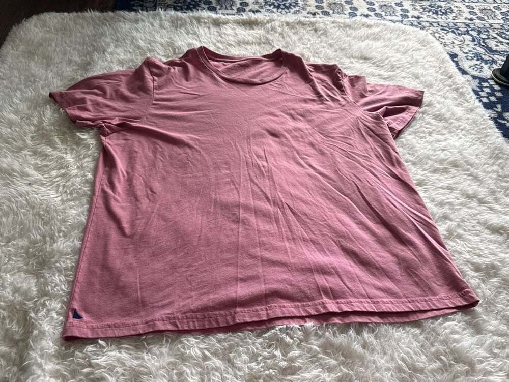 UNTUCKit Men's XXXL Mauve Pink Short Sleeve T-Shirt‎